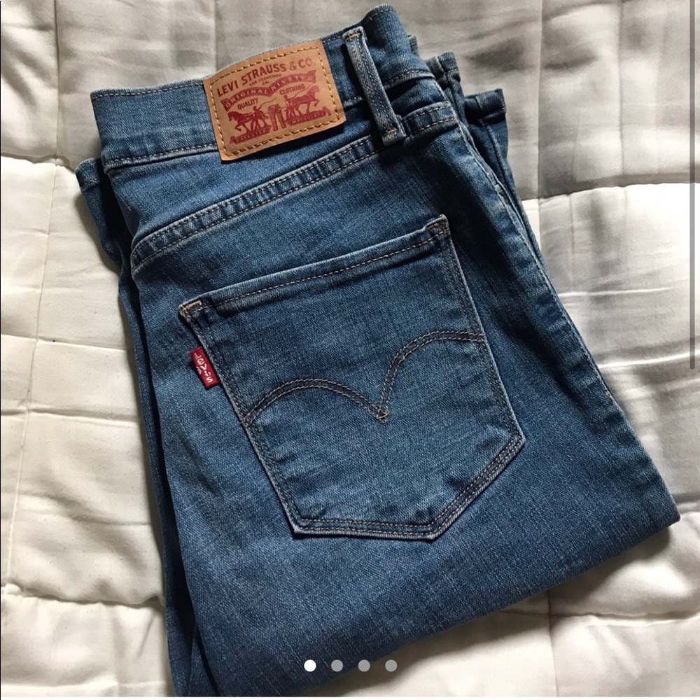 Levi jeans biker shorts